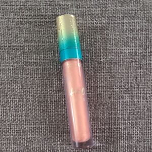 tarte Sheer Peach-Pink Lip Gloss with Aqua-Gold Cap